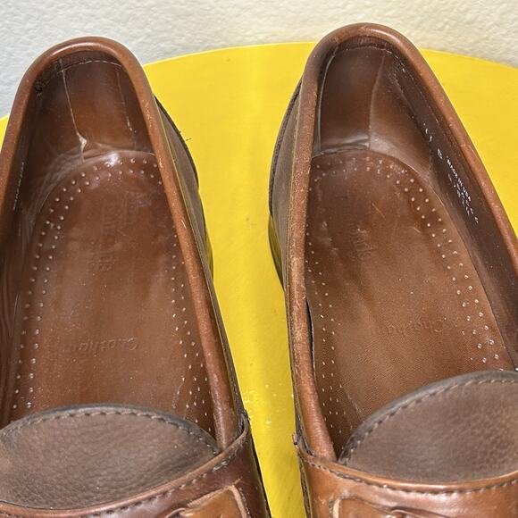 Allen Edmonds Chatham Tassel Loafers Men\'s Size 11 B Leather & Nubuck main image 4